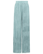 Hand Pleated Flowy Wide Leg Pants